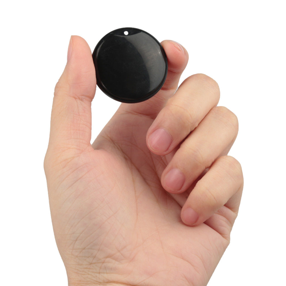 Black GPS tag