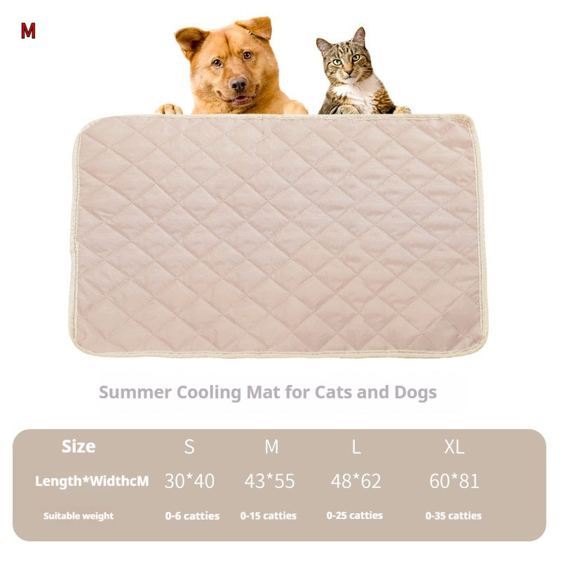 Summer cooling mat for cats and dogs