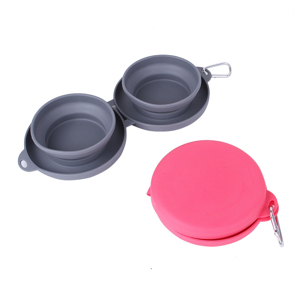 Collapsible dog bowls 