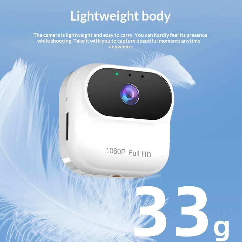 Small camera with 1080P Full HD label 